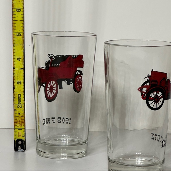 Vintage Glass Firestone And One 1903 Ford , 1914 Stutz - Picture 7 of 12